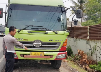 Terlindas Truk, Rider Tewas di Pantura Gebang