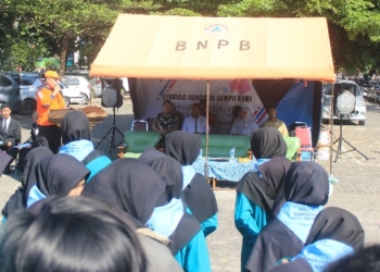 125 Mahasiswa IAIN Syekh Nurjati Cirebon Dilatih Penanggulangan Bencana