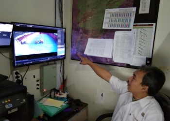 Terekam CCTV, Maling Gagal Curi Motor