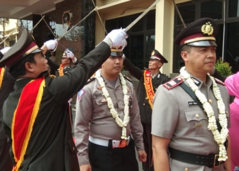 Kapolresta Cirebon Gelar Serah Terima Jabatan