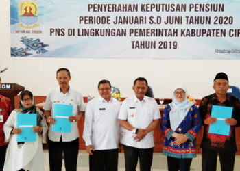 Sekda Lepas 248 PNS Masuki Pensiun