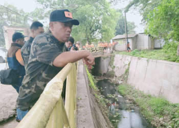 Lebar Sejumlah Sungai di Kota Cirebon Menyempit