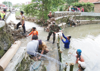 Tanggul Jebol Cikenanga Ditanggulangi Sementara