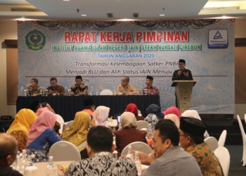 Menuju BLU dan UIN, Rakerpim IAIN Cirebon Bahas Alih Status