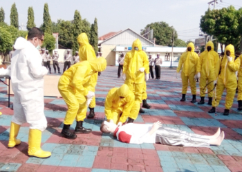 Polres Bentuk Tim Pemulasaraan Jenazah Covid