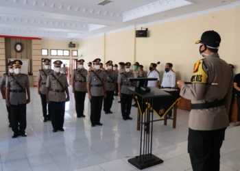 Kapolres Majalengka Pimpin Sertijab