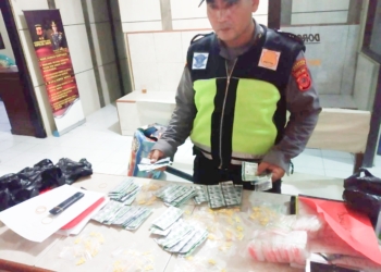 Polsek Gebang Amankan Tiga Pengedar Obat-obatan