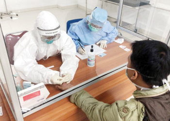 APD Kabupaten Cirebon Test Corona Covid-19