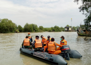 pencarian korban tenggelam