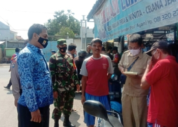 Lebih dari 100 Orang Terjaring Razia Masker