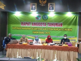 Laporan Keuangan Koperasi Harapan Sejahtera IAIN Cirebon Surplus