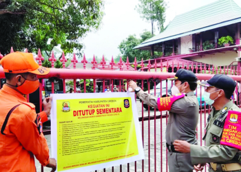 Satgas Covid-19 Segel Rumah Makan