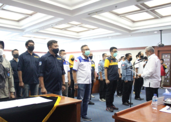 Bupati Lantik Pengurus KONI