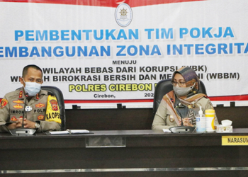 Kapolres Ciko Bentuk Pokja Pembangunan Zona Integritas