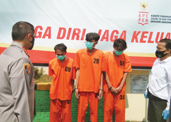 Tiga Pelaku Curanmor Diringkus, Satu Masih di Bawah Umur