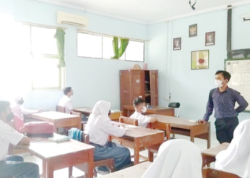 SMAN 1 Kota Cirebon Gelar Simulasi PTM