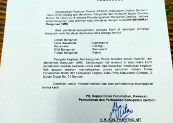 DPKPP: PT Chinli Wajib Stop Aktivitas