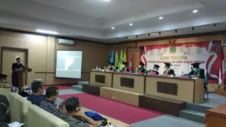 Dr Nuridin SSos Jalani Ujian Terbuka di Pascasarjana IAIN Cirebon