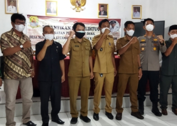 Pemdes Sukadana Lantik Dua Perangkat Desa