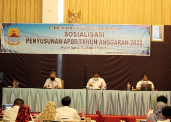 BKAD Kabupaten Cirebon Sosialisasikan Penyusunan APBD Tahun 2022