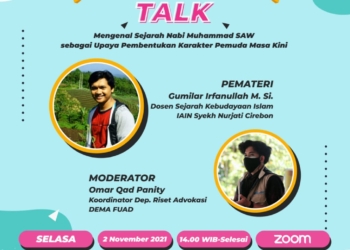 DEMA FUAD IAIN Cirebon Bahas History Talk Sejarah Nabi