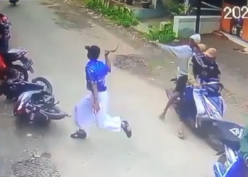 Aksi Acungkan Celurit, 6 Pelajar SMP di Depok Cirebon Diamankan
