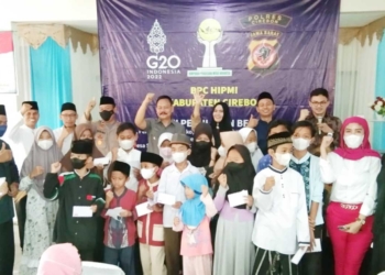 HIPMI Kabupaten Cirebon Gelar Baksos di Susukan Agung