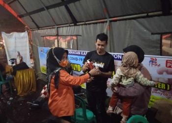 Sambutan Hangat Bunda Andri di Posko Mudik BPBD Kabupaten Cirebon