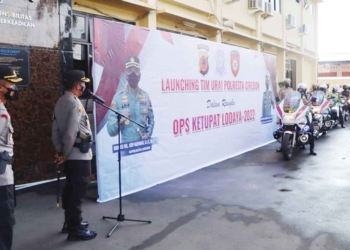 Tim Urai Polresta Cirebon Siap Atasi Titik Macet Arus Mudik Lebaran