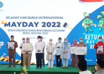 Peringati May Day 2022, BPJS Ketenagakerjaan Bagikan 15.000 Paket Sembako