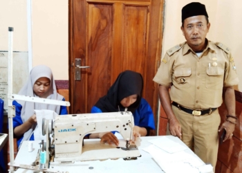 Pemuda Danawinangun Ikuti Pelatihan Menjahit