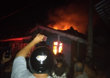 Gegara Tabung Gas Bocor, Rumah di Talun Terbakar, Kerugian Rp300 Juta