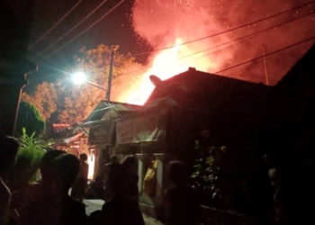 Rumah di Talun Terbakar