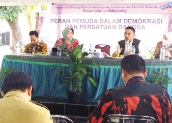 Pemuda Harus Melek Politik, Pegang Posisi Strategis Membangun Demokrasi dan Persatuan