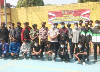 Berandalan di Gunungjati Deklarasi Pembubaran Geng Motor