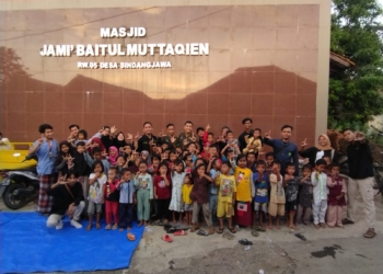 HMJ HTN IAIN Cirebon Kolaborasi dengan Perpusling Banjar Melati Tingkatkan Minat Baca Anak