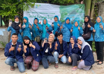 Mahasiswa IPB KKN di Megu Gede