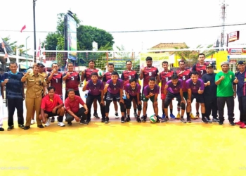 Turnamen-Bola-Voli-Kecamatan-Waled-Berjalan-Semarak