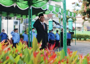 Rektor IAIN Cirebon Pimpin Upcara HUT RI ke-77