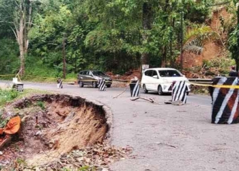 Jalan Maja-Cikijing semakin Memprihatinkan