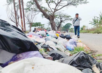 TPS Liar Arjawinangun-Panguragan Cirebon Dibiarkan Tanpa Penanganan