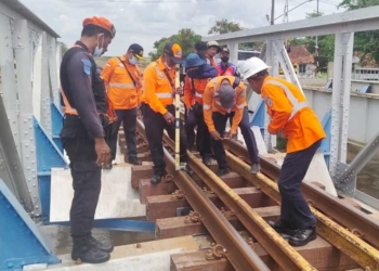 KAI Cirebon Lakukan Pemetaan Area Rawan Bencana