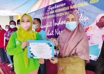 Gelar Rangkaian HKN Tahun 2022, Dinkes Kab. Cirebon Ajak Budayakan Germas