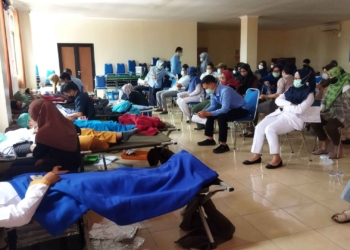 Peringati HKN, RSUD Waled Gelar Donor Darah