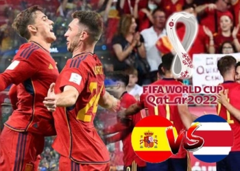 Awali Laga PIALA DUNIA 2022 Qatar, Pesta Gol, Spanyol Lumat Kosta Rika