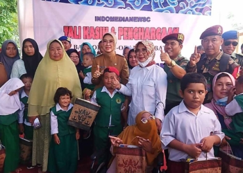 Wabup Ayu Hadiri Kegiatan Tali Kasih Bersama Murid TK Luara Biasa Kabupaten Cirebon
