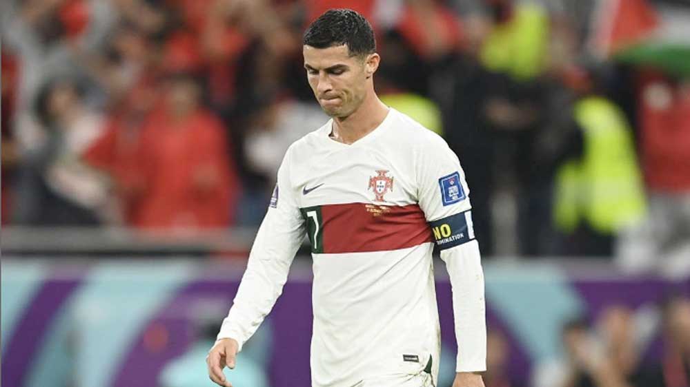 Mimpi Terburuk CR7, Dedikasi Cristiano Ronaldo untuk Portugal Tak Akan Pudar, Dikandaskan Maroko di Perempat Final Piala Dunia 2022 Qatar