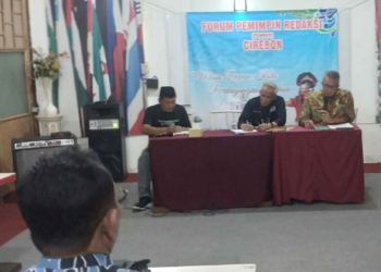 Forum Pemred Cirebon Bahas Perdagangan dan Jasa