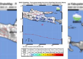 Gempa Aneh Guncang Malang, Jatim, Dua kali Gempa, Jarang Terjadi Gempa Susulan Lebih Besar dari Gempa Pertama