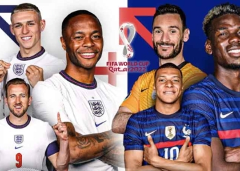 Inggris Vs Prancis di Perempat Final Piala Dunia 2022 Qatar